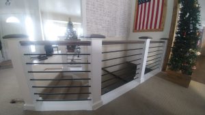 Riverton Utah horizontal bar stair rail