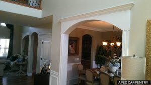 arched opening molding