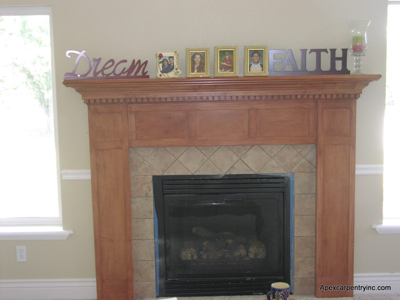 Fireplace mantels built in Utah