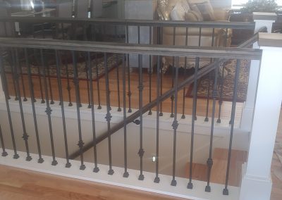 Davis county stair railing