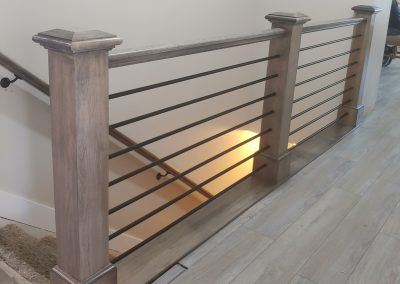 Highland horizontal bar railing