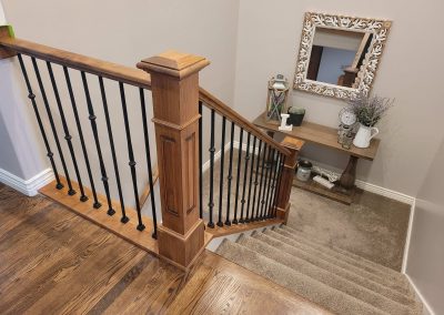 Syracuse custom stair railing