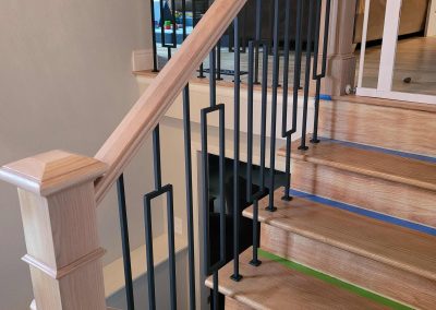 West Jordan banister remodel