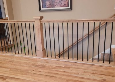 banister with simple lines