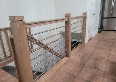 stainless steel stair railing